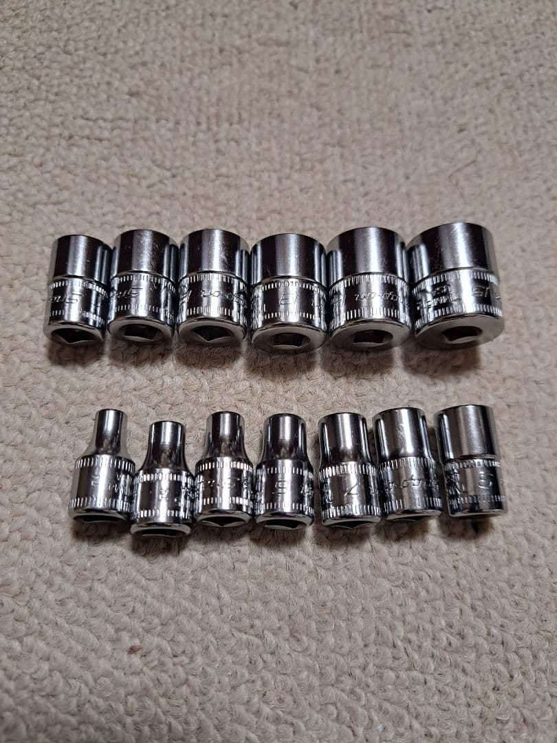 スナップオン　1/4ドライブ　ソケットセット