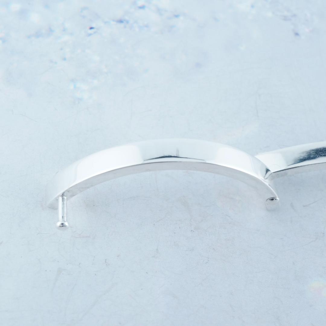 新品仕上 グッチ プレート ブレスレット バングル 925