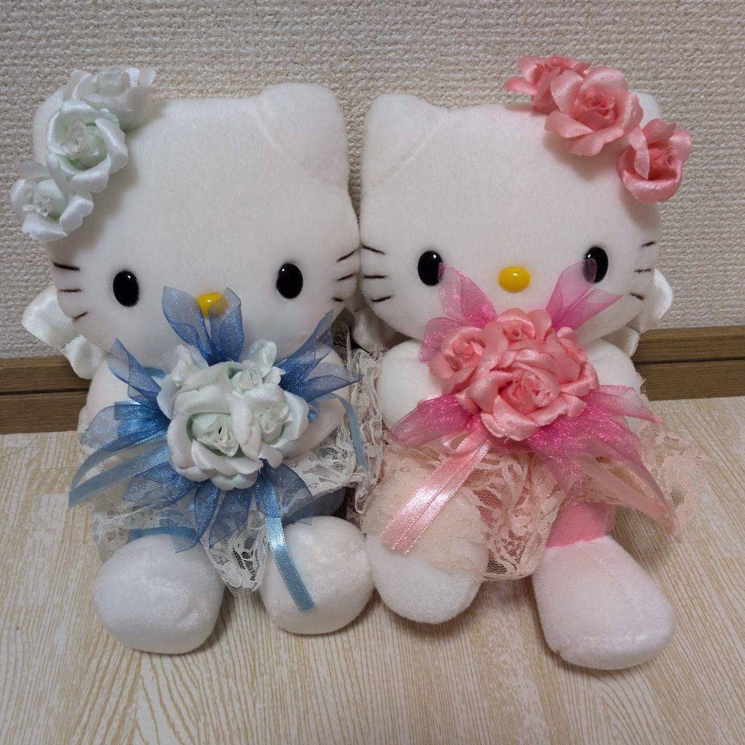 キティ&ミミィ フローラルエンジェル ぬいぐるみセット