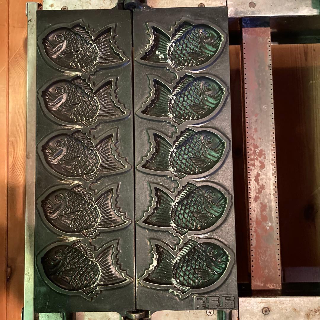 たい焼きメーカー 魚型 10個焼き