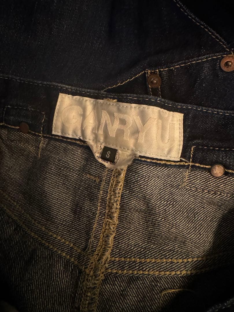 maaaa 　GANRYU サルエル　セルビッチ デニムパンツ　S