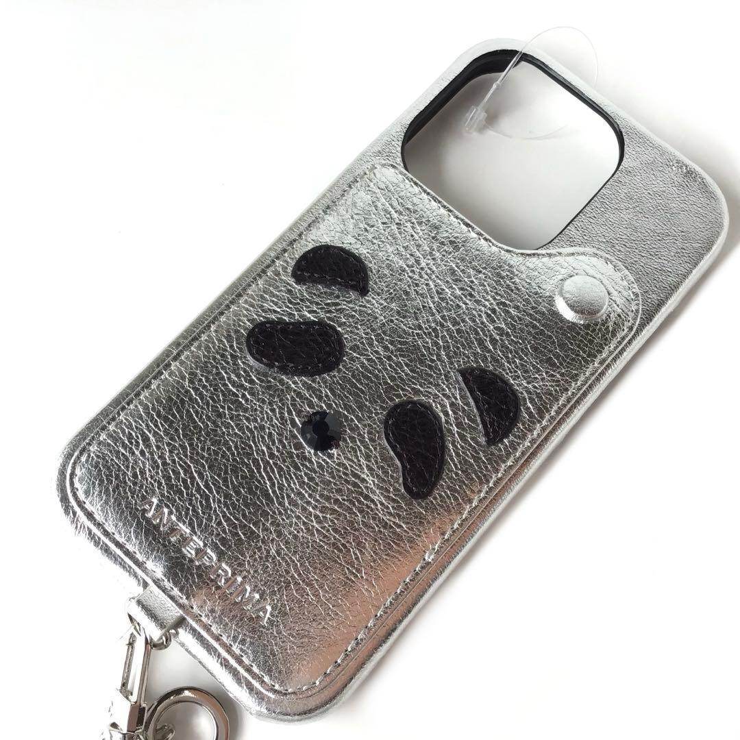 新品 アンテプリマ パンダスペシャル iPhone14 ケース シルバー