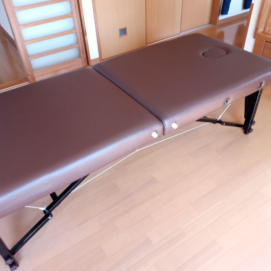 高級木製折りたたみベッド006DX（ダークブラウン） Luxia(ラクシア)