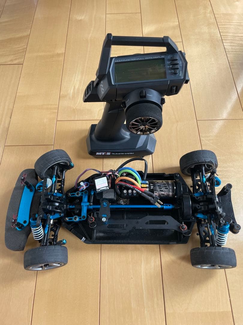 【訳有り】TAMIYA TT-02オプション多数 プロポ、一式付き