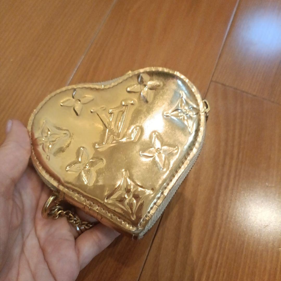 Louis Vuitton　ヴィトン　ミロワール　ケース　ハート　ゴールド