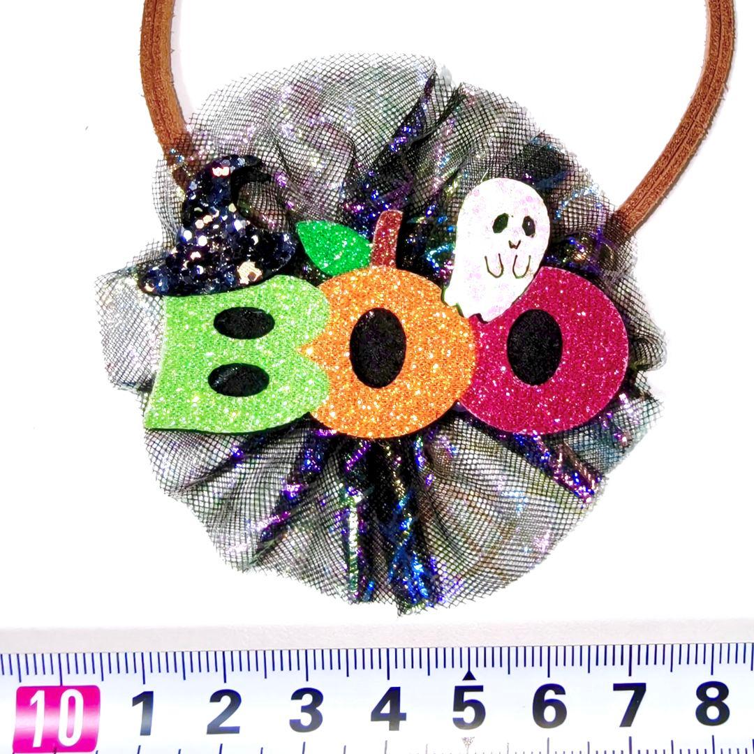 業務用　トリミングチョーカー　リボン　キラキラハロウィン　100個　10月