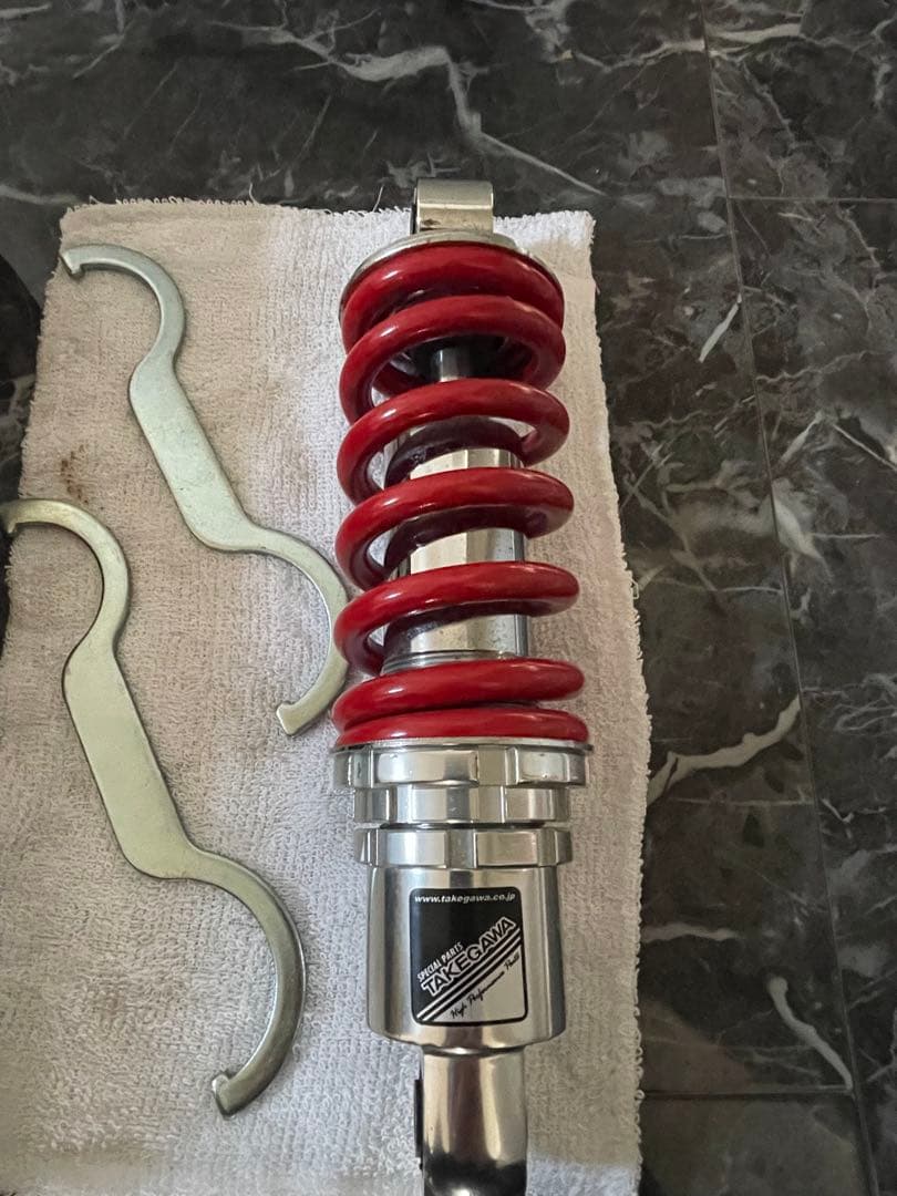 グロム　武川　車高調整リアショック　サスペンション