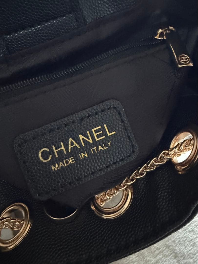 CHANEL ショルダーバッグ 2way 巾着 ノベルティ 非売品 ギフト 黒