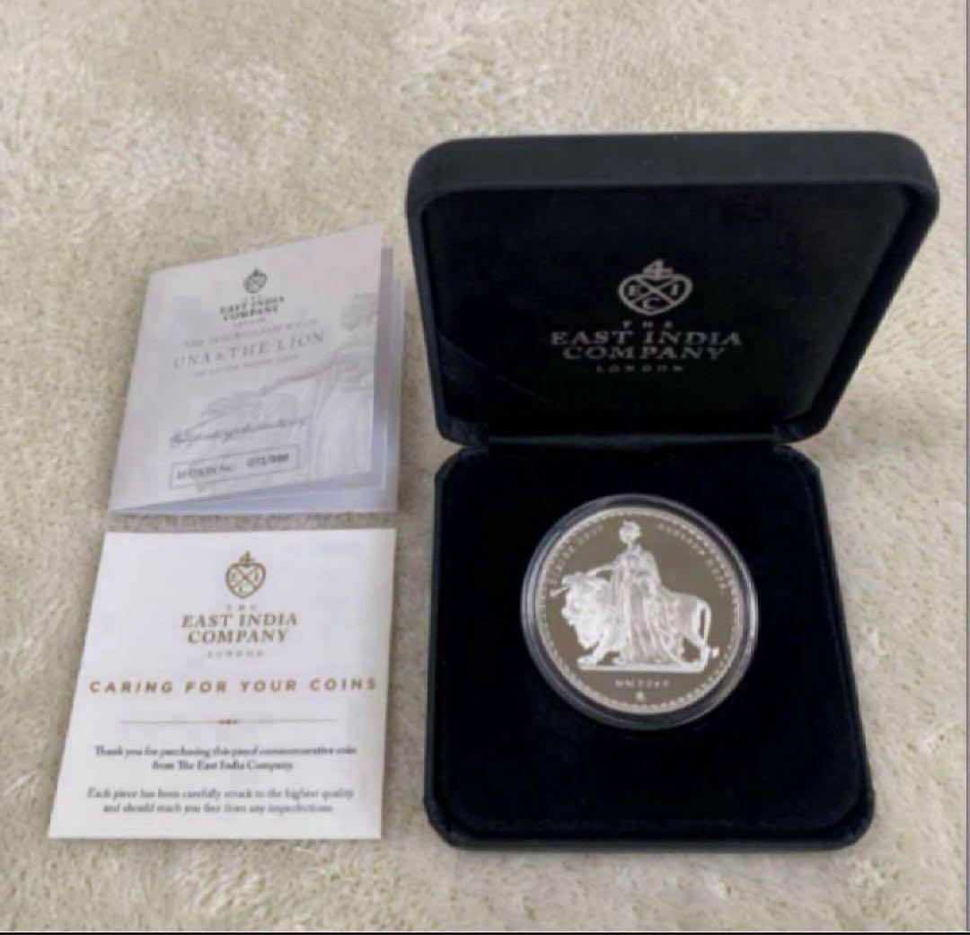 ★ゆーたん★【純銀】2024年　セントヘレナ　ウナとライオン　銀貨　1oz