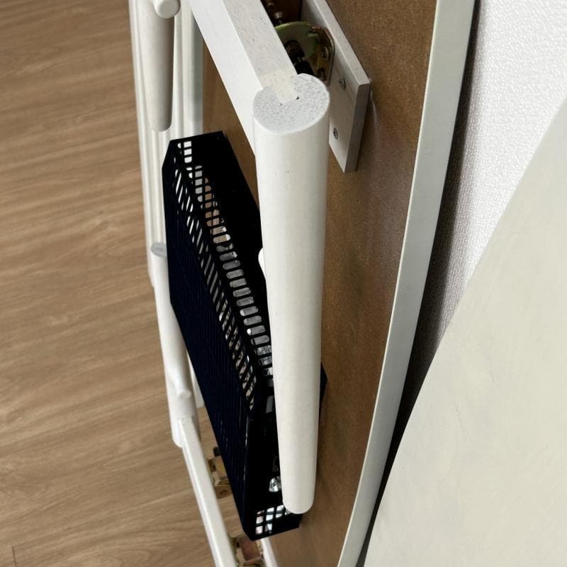 (新品)☆棚付き折れ脚こたつ120WH☆【OUTLET】