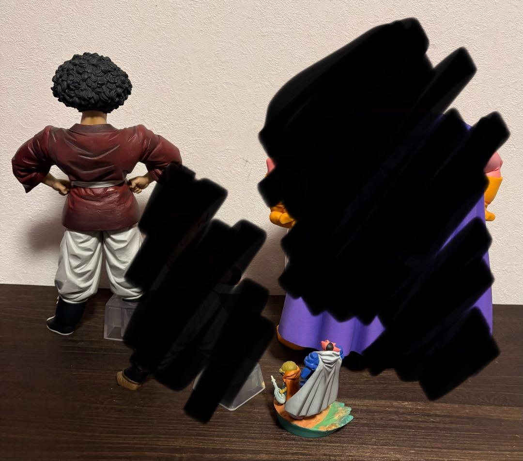ドラゴンボール フィギュアセット　サタン　ドラカプ　バビディ　ダーブラ　プイプイ