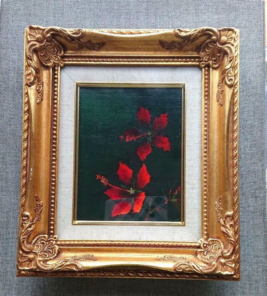 若槻耕山の油彩画