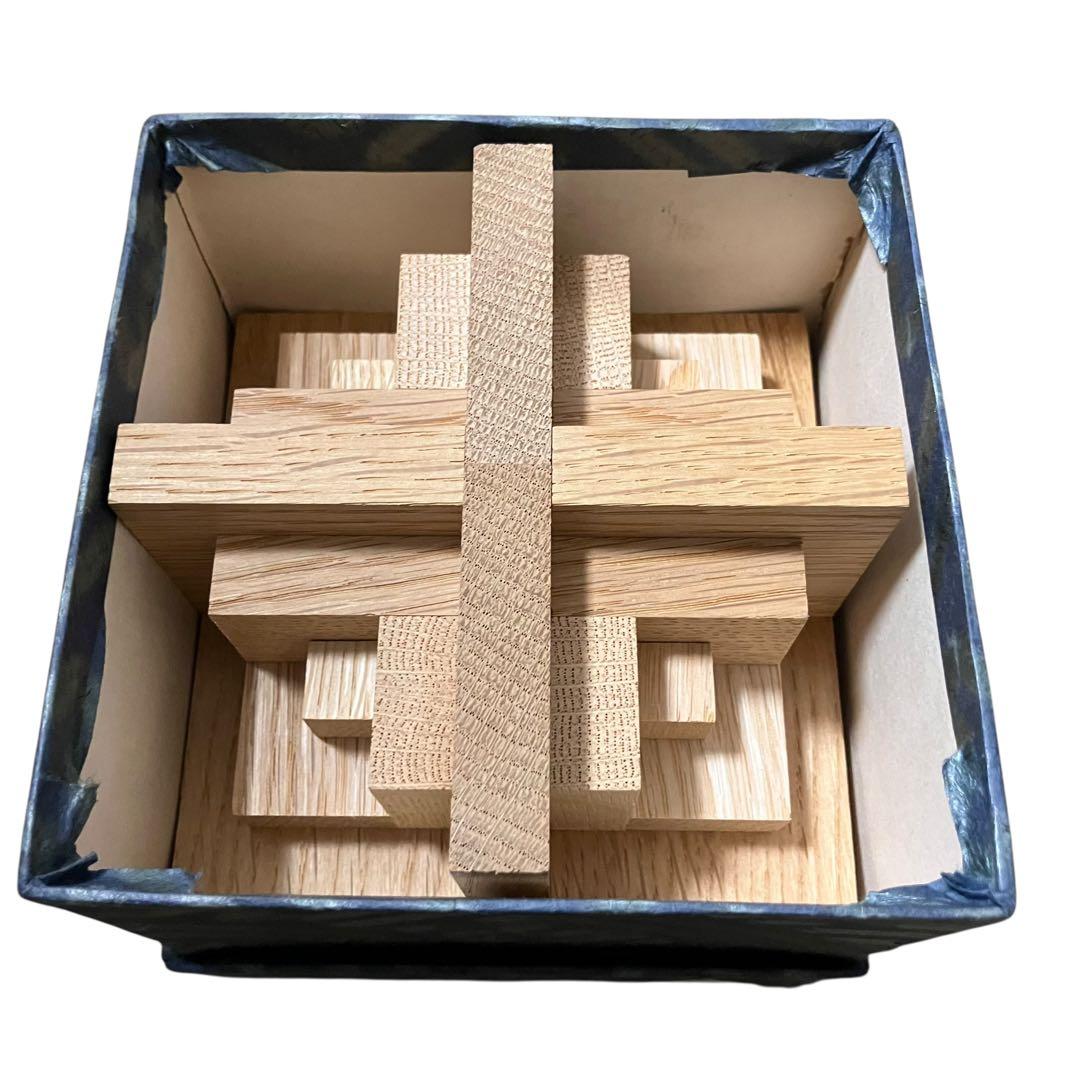 KARAKURI BOX カラクリ箱 三層組箱 安兵衛 パズル 亀井明夫