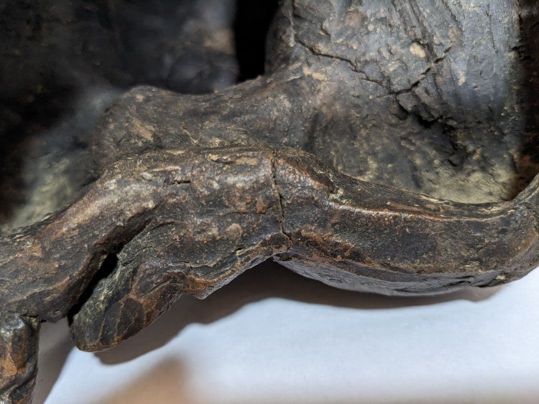 ♦明治時代 壺と老師 置物 飾り 作家物 コレクション 骨董品 アンティーク