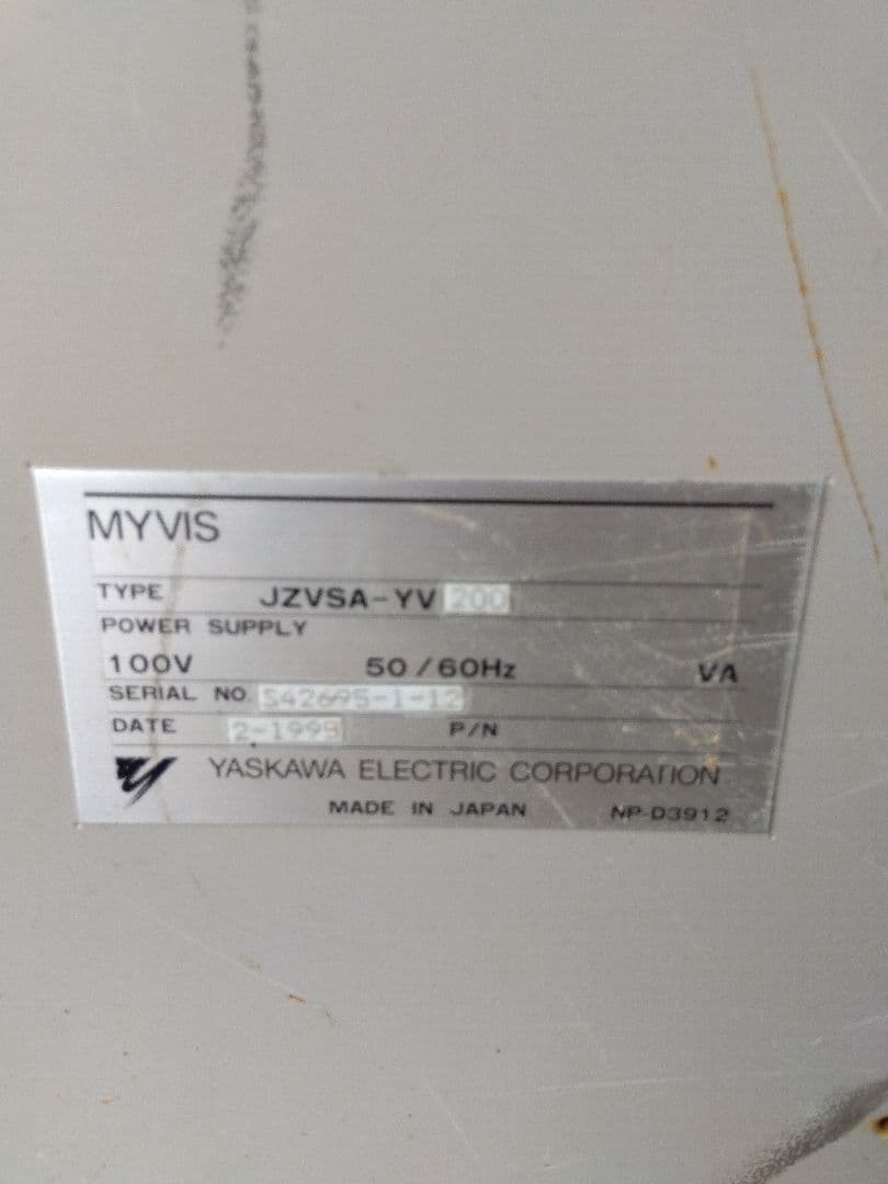 YASKAWA　MYVIS　YV200　ジャンク品