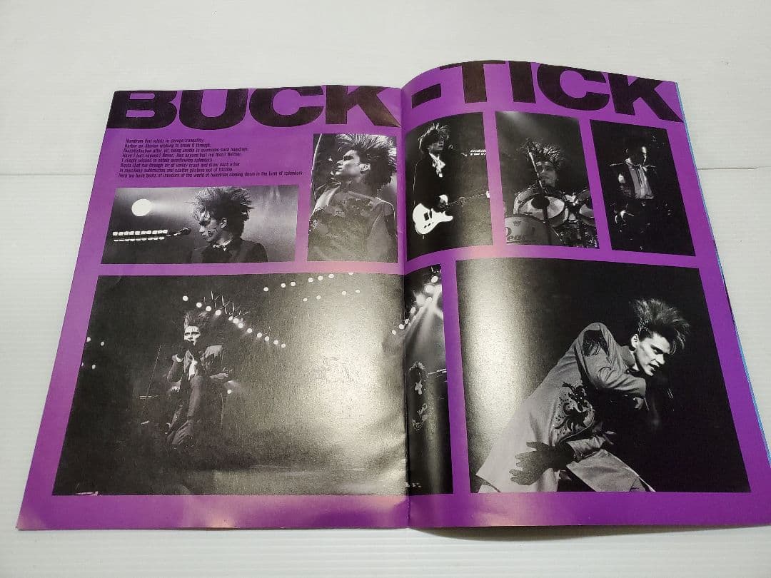 激レア　BUCK-TICK　1988　TOUR　パンフレット　櫻井敦司　パンフ