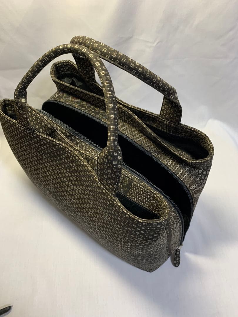 大島紬　バック