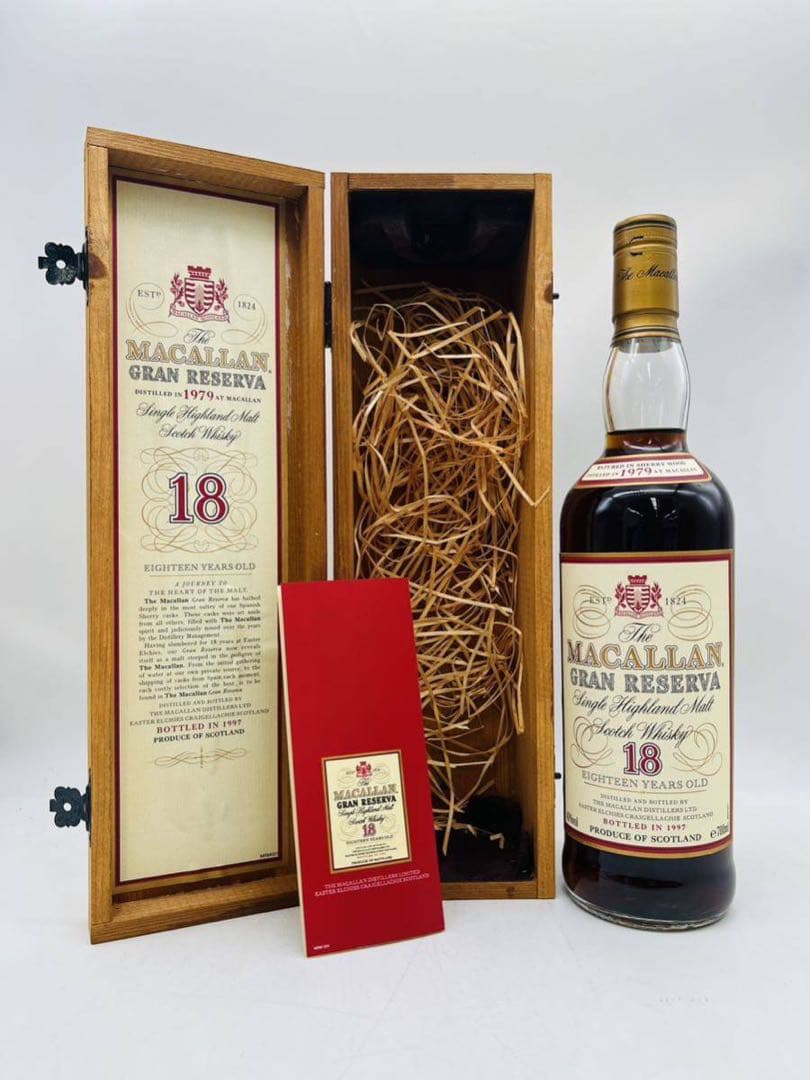 ザ・マッカラン 18年 グランレゼルバ 1979-1997 WH33602