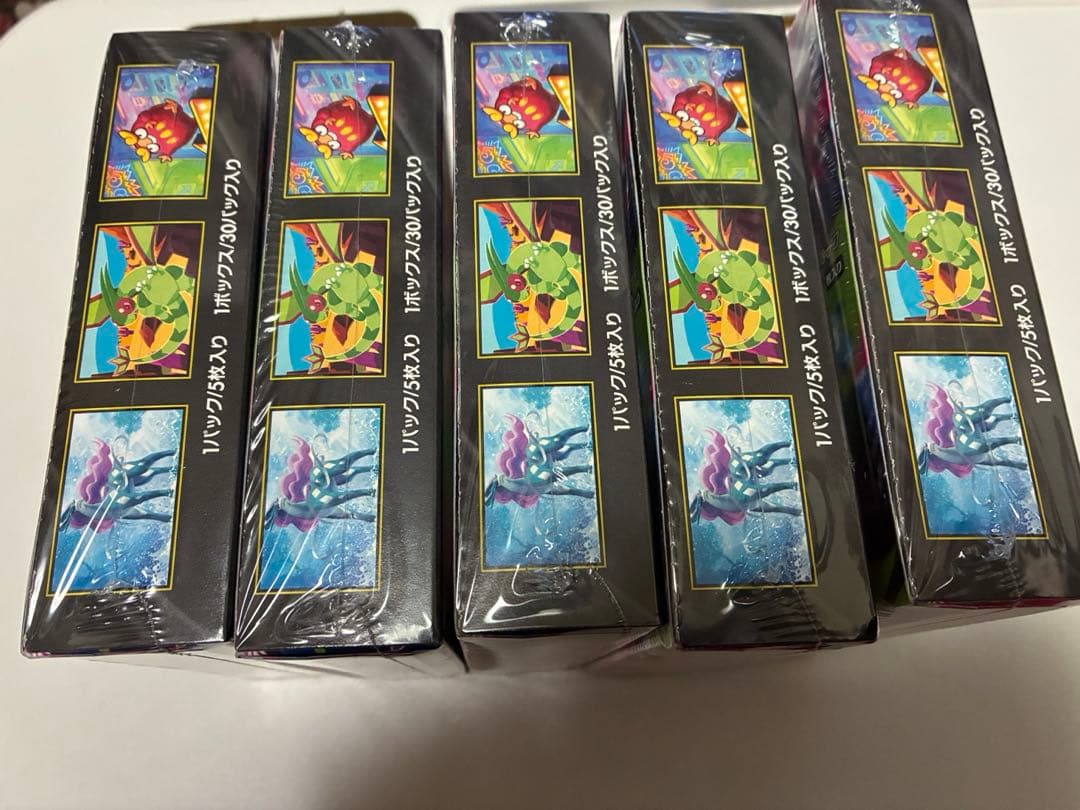 ポケモンカード インフェルノX 5BOXシュリンク付き