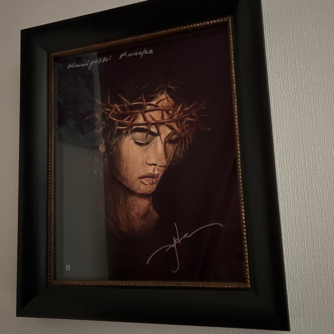 金子國義　HYDE 絵画　FAITH 直筆サイン入り　ラルク　ジグレ　限定666