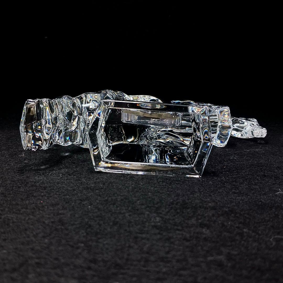 Y2799-1 バカラ ジャンピングホース 馬 置時計 横16㎝