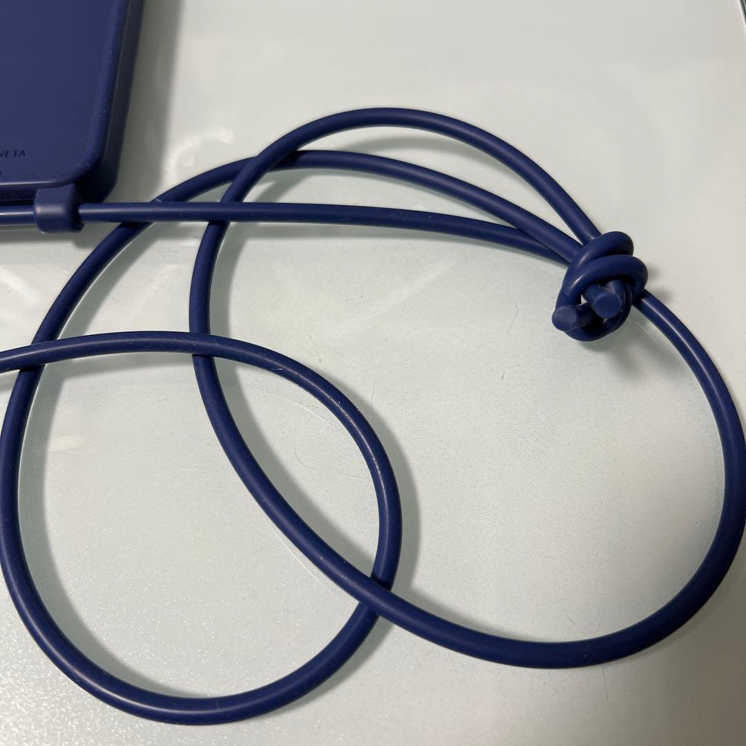 iPhone13 Promax ボッテガべネタ 携帯カバー (ブルー系)