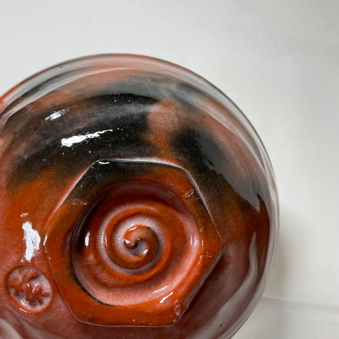 FA24④ 清水焼　佐々木松楽　嶋台茶碗　茶道具