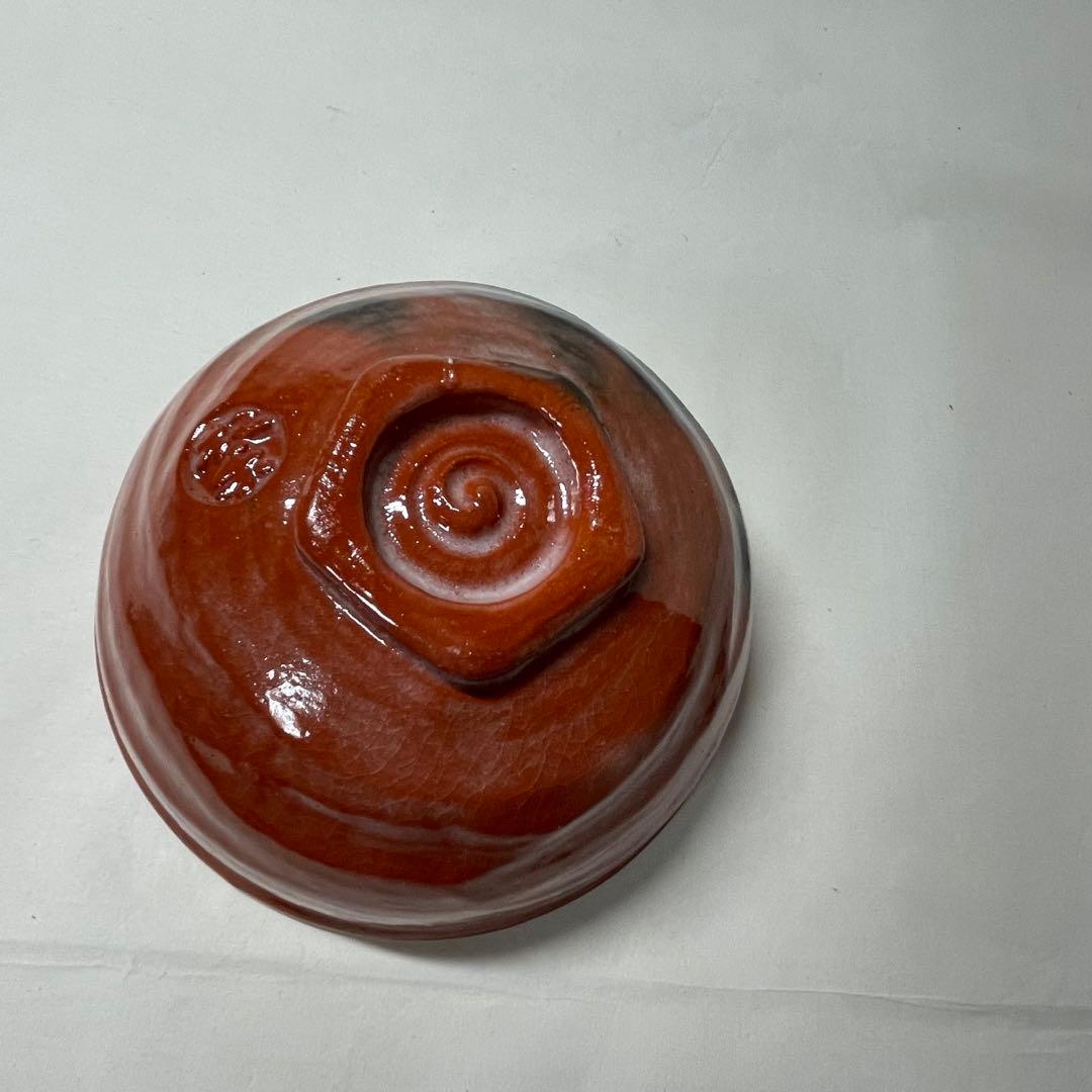 FA24④ 清水焼　佐々木松楽　嶋台茶碗　茶道具