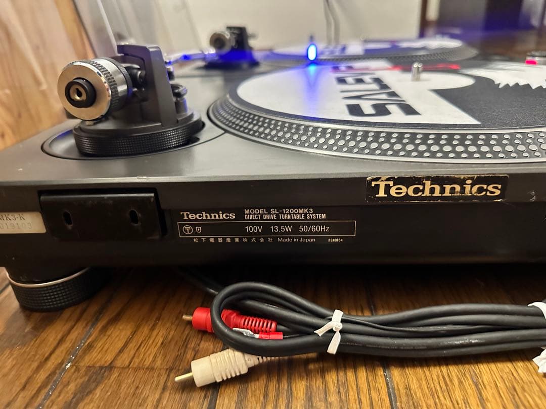 Technics SL-1200MK3 ターンテーブル2台