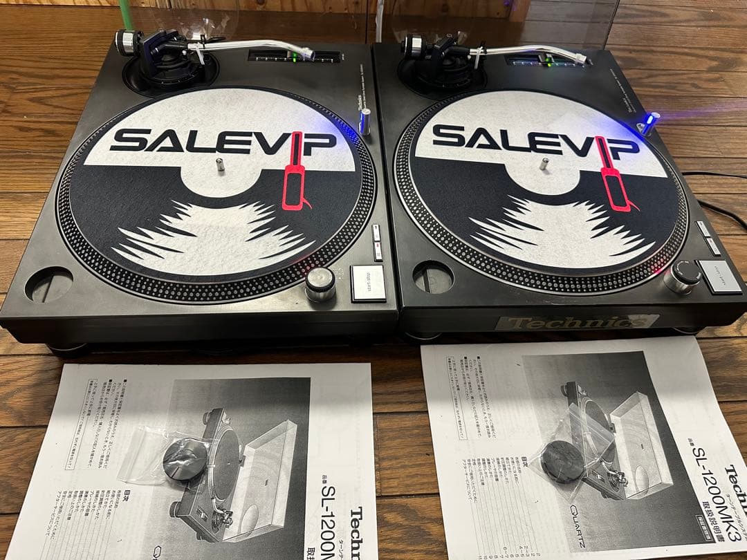 Technics SL-1200MK3 ターンテーブル2台