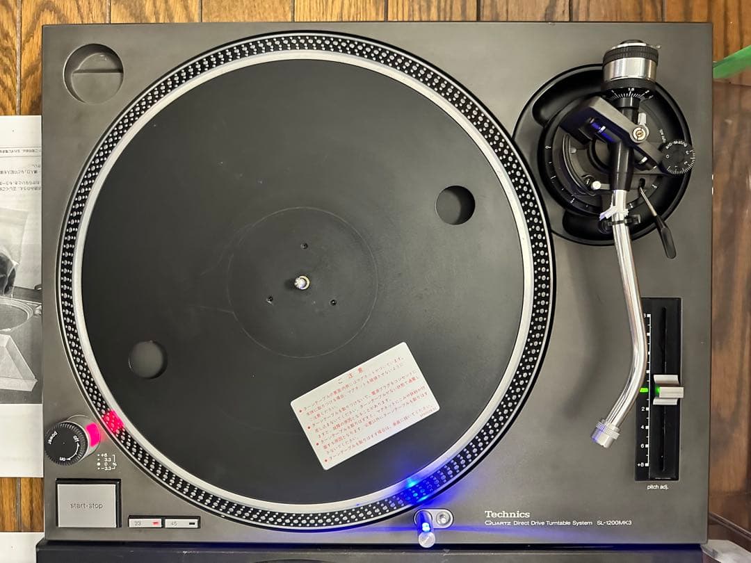 Technics SL-1200MK3 ターンテーブル2台