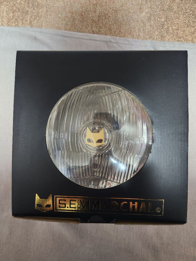 S.E.M.MADCHAL 888ヘッドライト クリアレンズ メッキケース