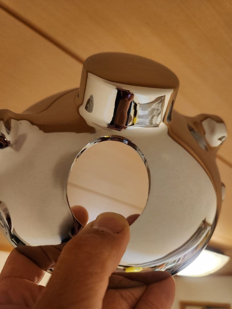 S.E.M.MADCHAL 888ヘッドライト クリアレンズ メッキケース