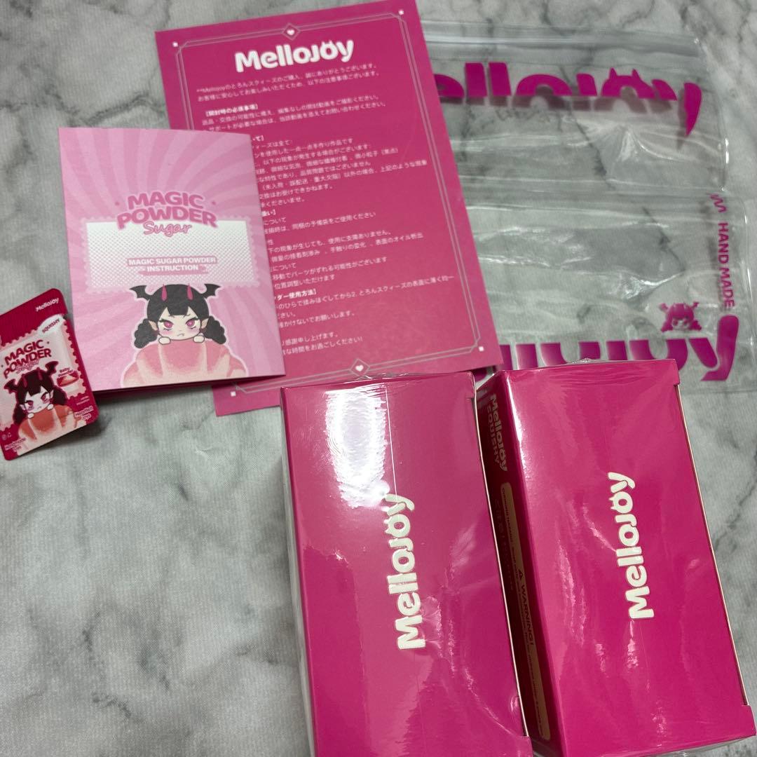 未開封発送　mellojoy スフレ ストロベリー いちご ピンク　メロジョイ