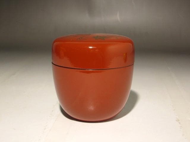 中村宗哲　雲錦流し　中棗　即中斎花押　s307