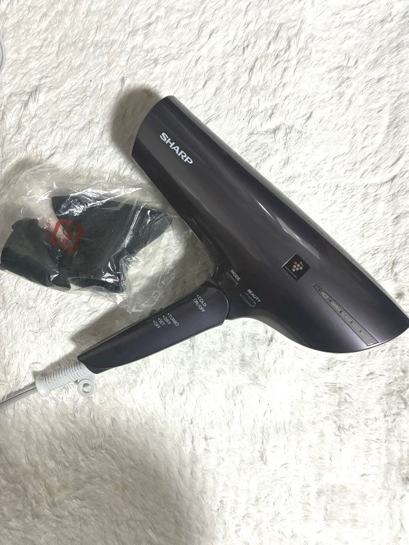 SHARP ヘアドライヤー IB-NP9 パープル