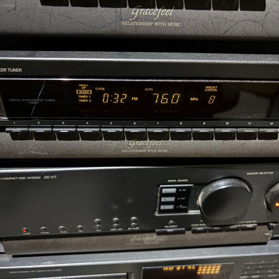 Victor ビクター DC-V7 コンポ 昭和レトロ