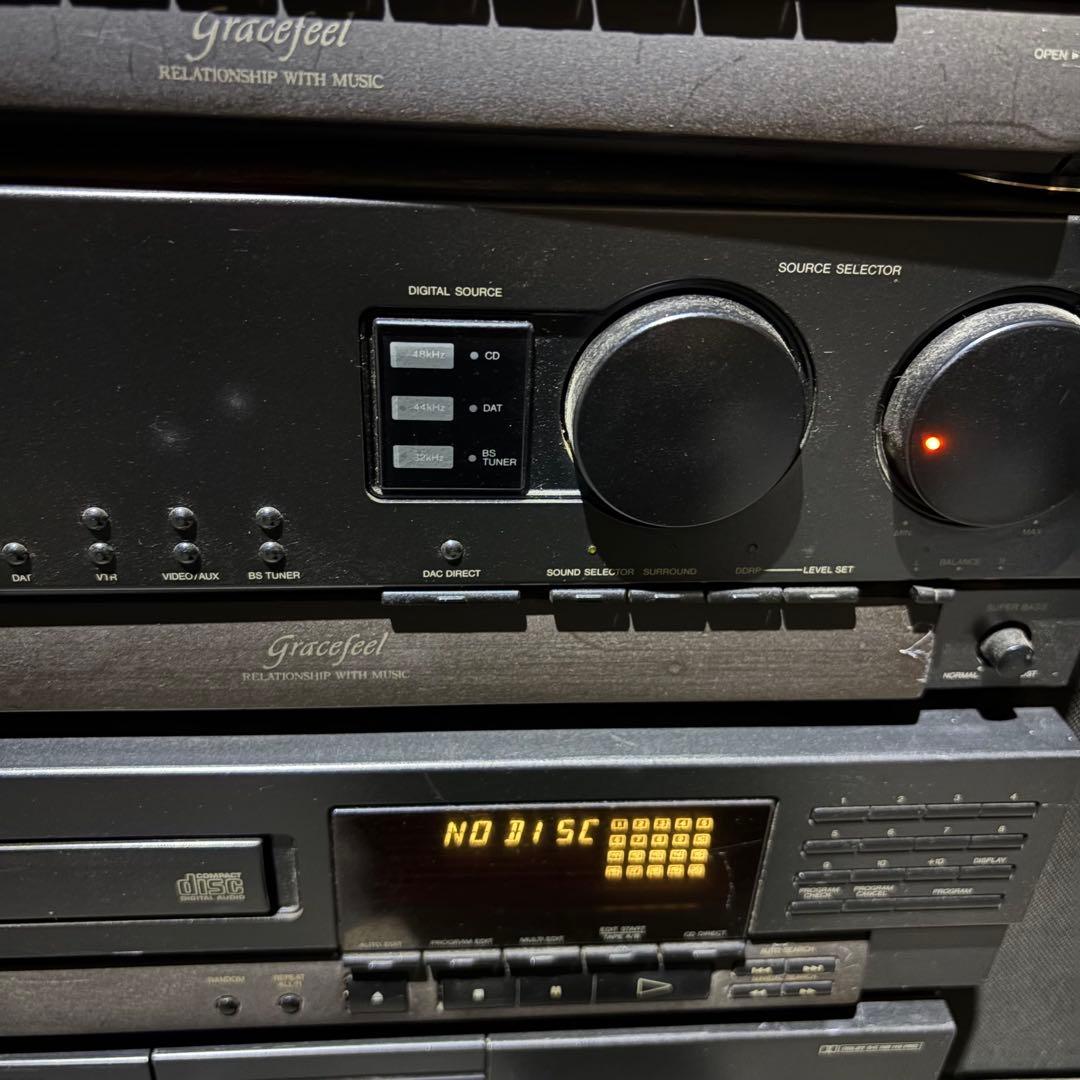 Victor ビクター DC-V7 コンポ 昭和レトロ