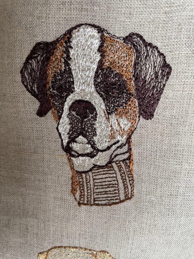 【新品】Coral&Tusk コーラルアンドタスク　クッションカバー Dogs犬