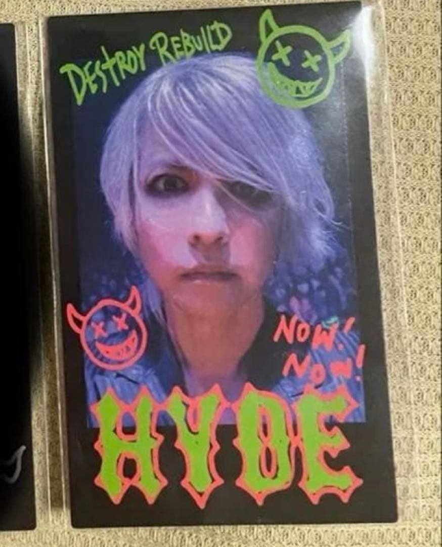 hygacha ハイガチャ HYDE ラルク チェキ カード トレカ らるみくじ