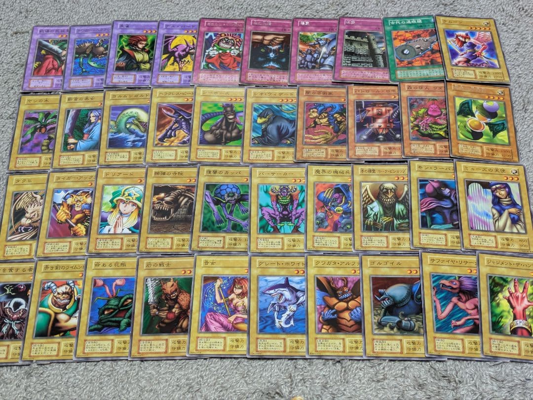 遊戯王 初期 Booster+Starter （ノーマル.字レア）99%コンプ品