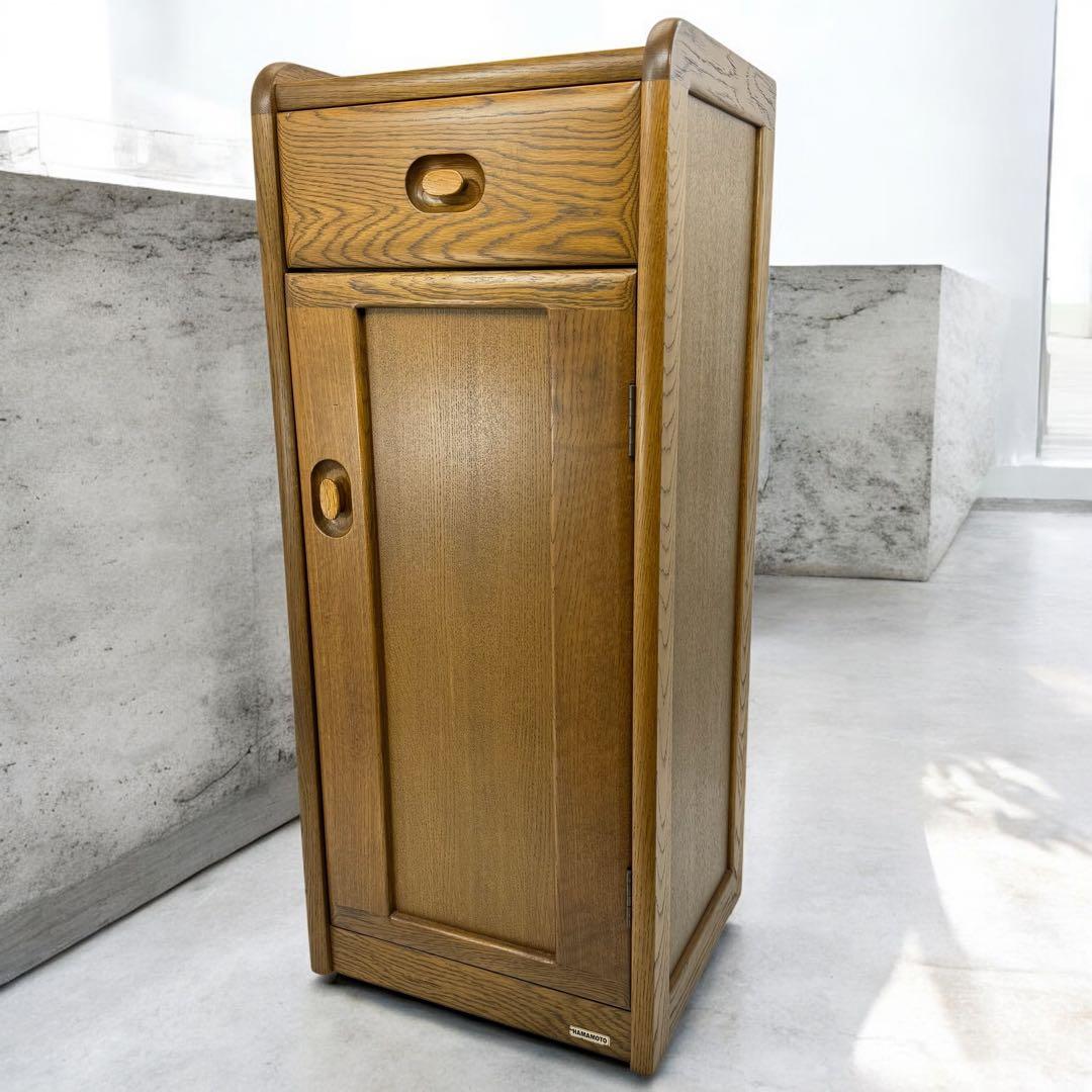 浜本工芸 (ハマモトコウゲイ) 電話台 木製電話台・ファックス台 引き出し付き