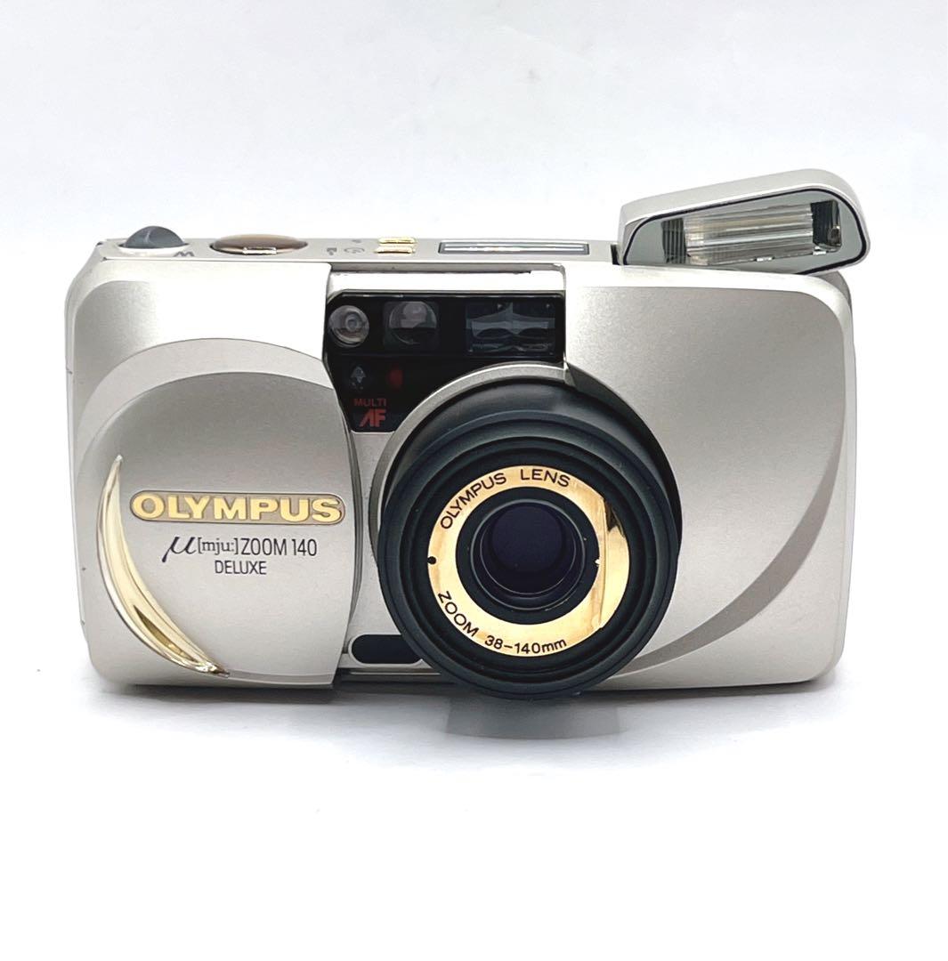 【極美品】 OLYMPUS μ ZOOM 140 DELUXE リモコン付き