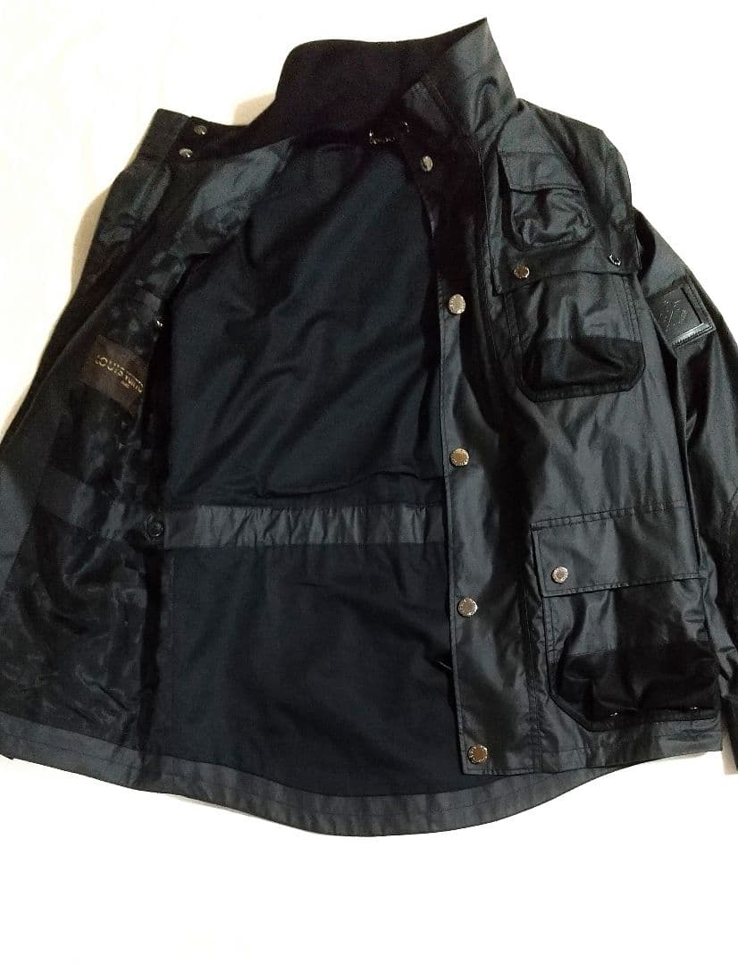 【美品】ルイ・ヴィトン/メンズジャケットコート/46（L）正規品/BLACK