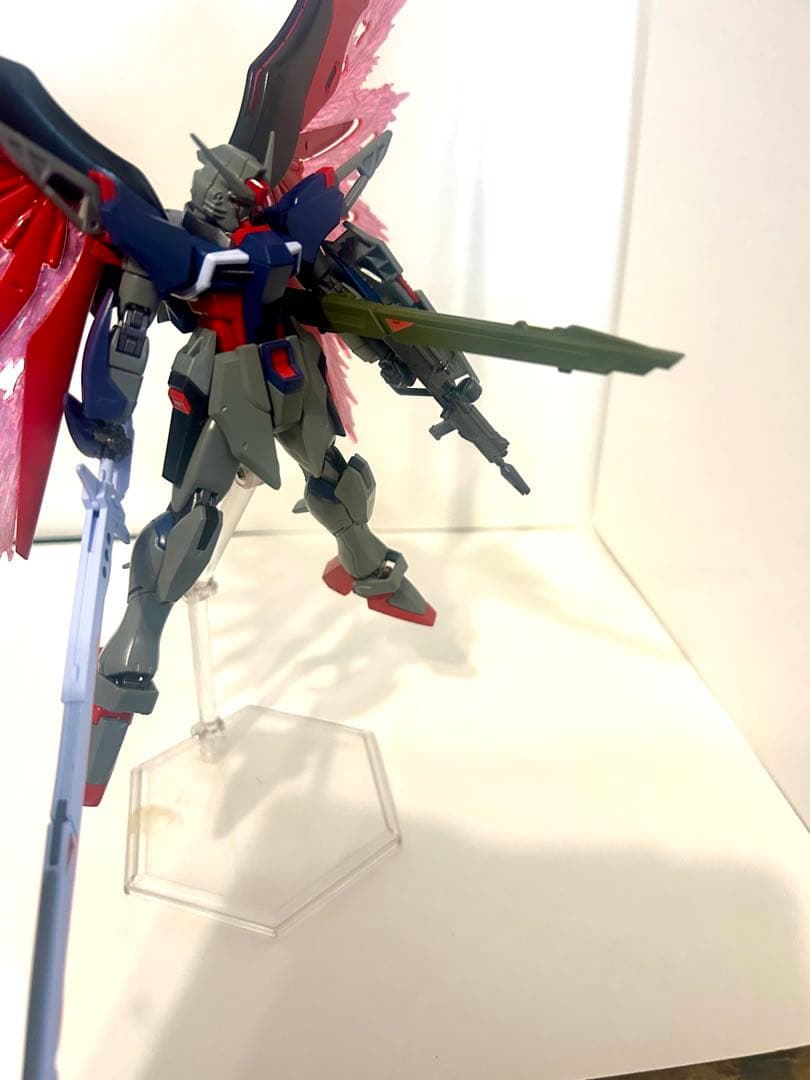 HGCEデスティニーガンダムspecii完成品　全塗装