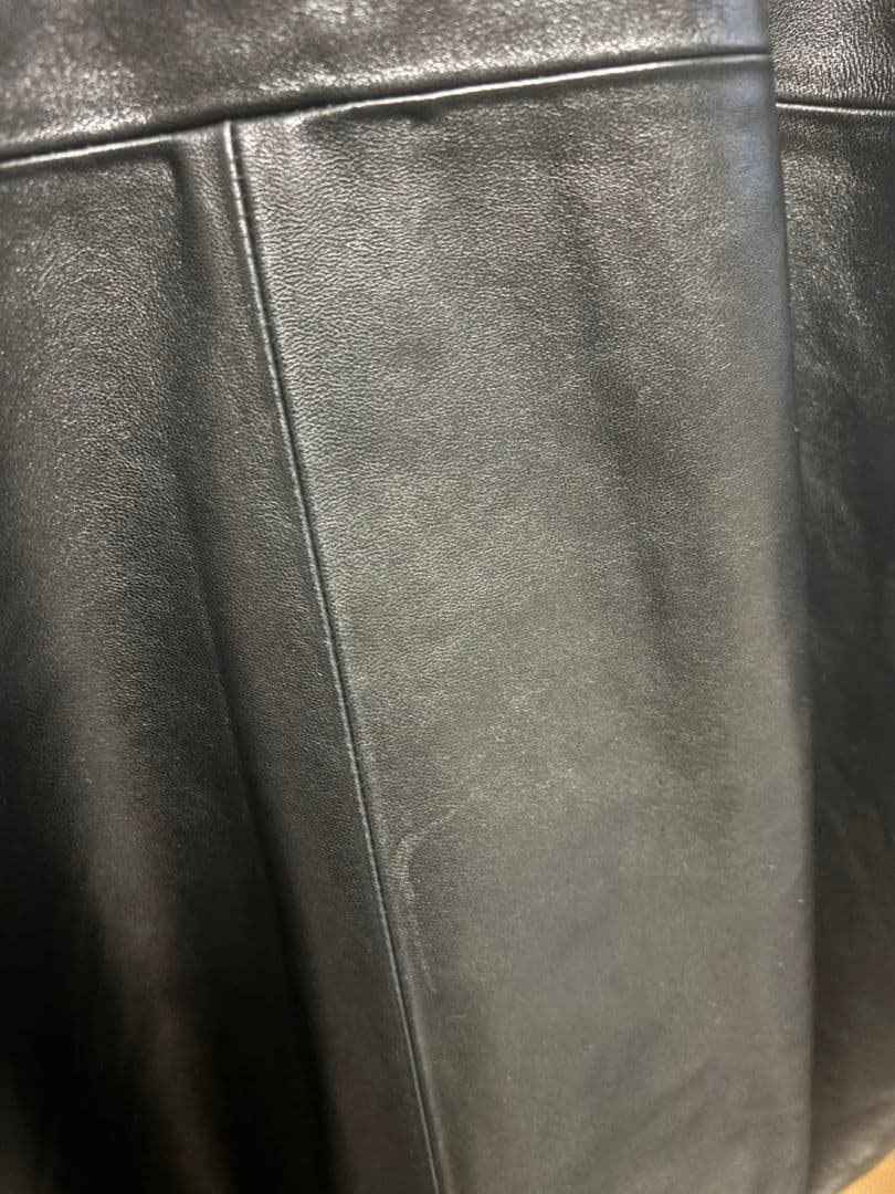 ジャケット・アウター ssstein LAMBS LEATHER LIGHT ZIP JACKET