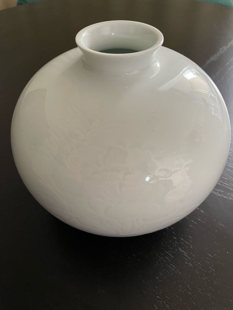 人間国宝　井上萬二　有田焼白磁　本人作