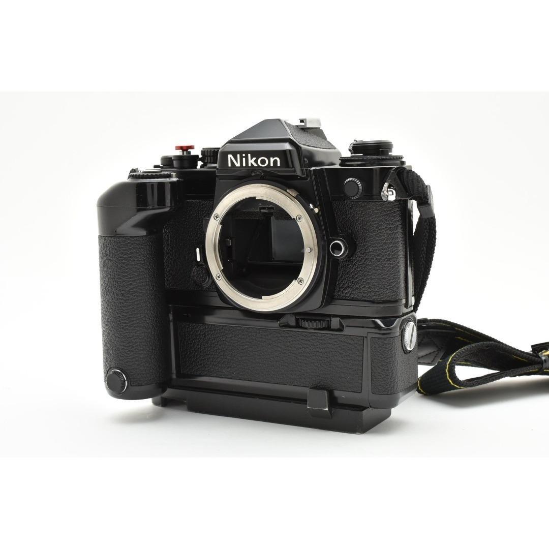 [並品/付属品多数] Nikon FE + MD-12 + AH-3 ニコン