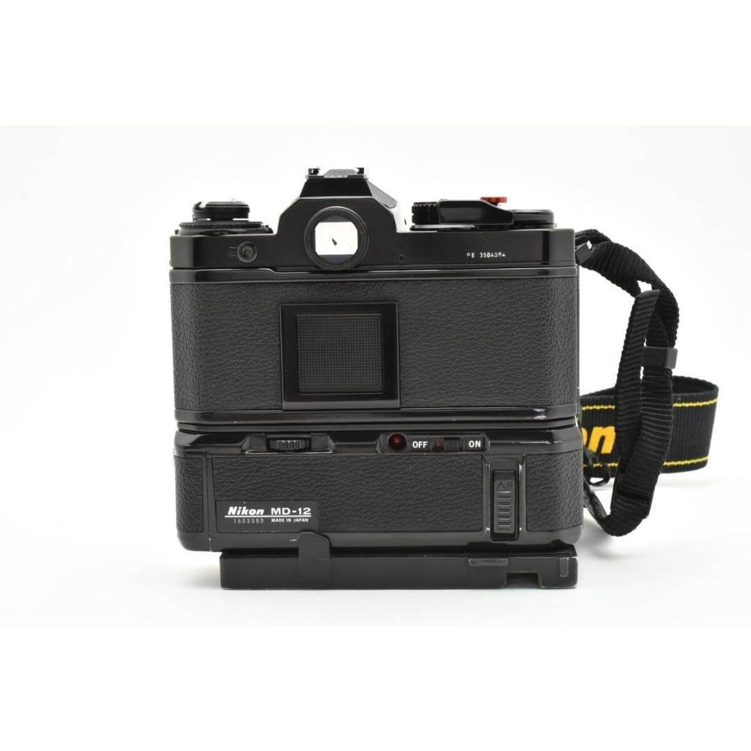 [並品/付属品多数] Nikon FE + MD-12 + AH-3 ニコン