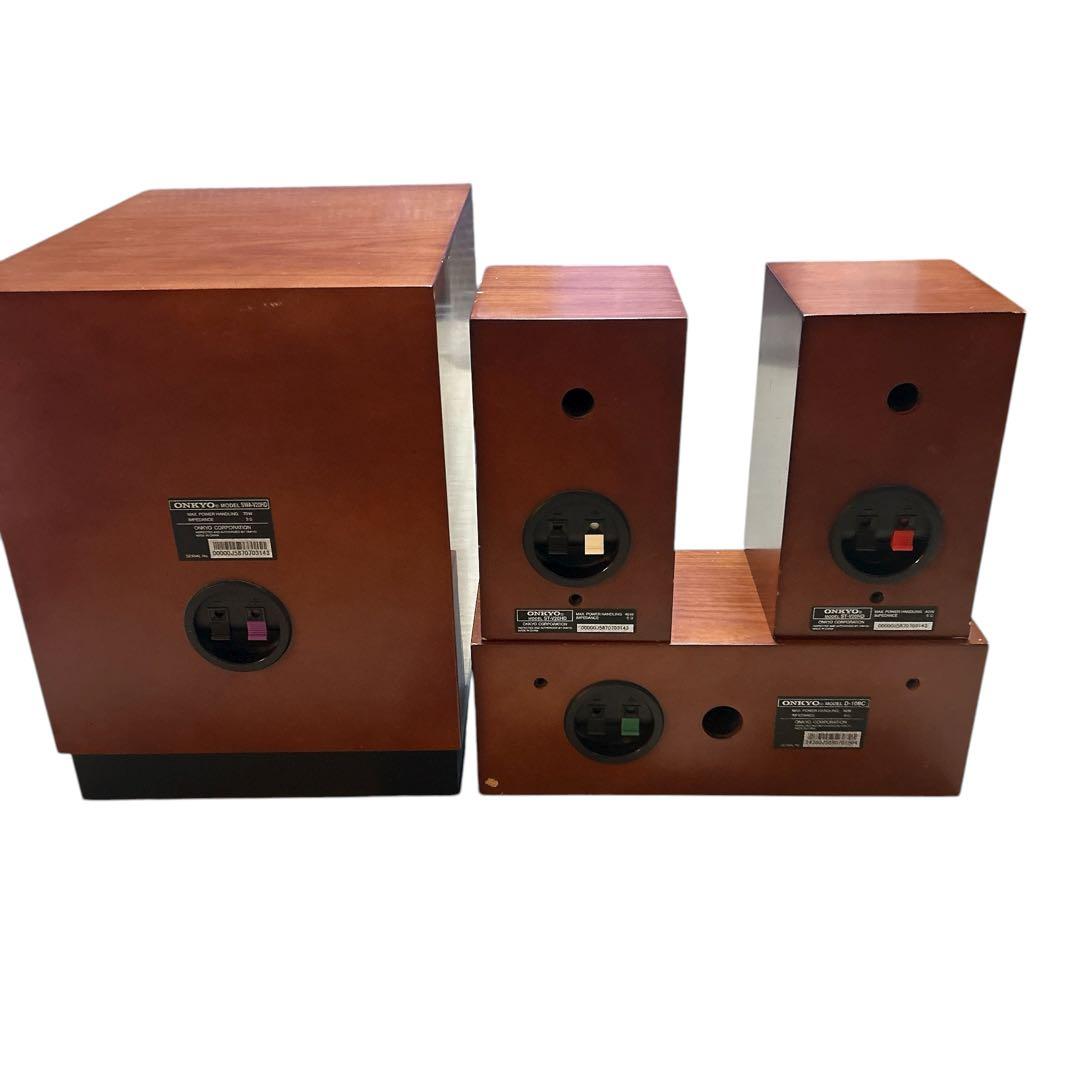 【ケーブル付】ONKYO サラウンドシステムスピーカーセットST-V20HD